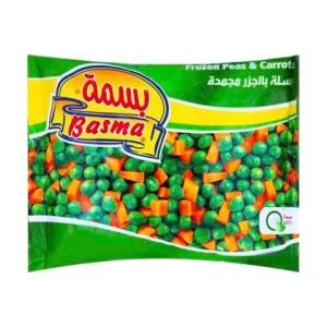 Basma Frozen Peas & Carrots - 400 gram - بسله بالجزر مجمده 400 جم