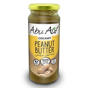 زبده الفول السوداني - 330 جم _ Peanut butter - 330 g( ابو عوف - Abu Auf )