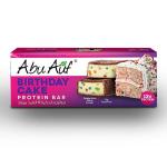 بروتين بار بكيكة عيد الميلاد - 50 جم _ Birthday Cake Protein Bar - 50 gm( ابو عوف - Abu Auf )