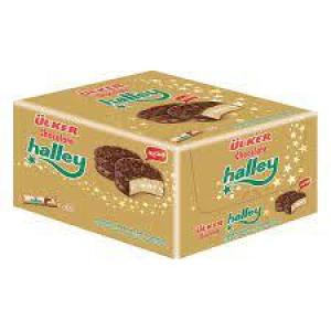 اولكر هالي بسكويت بالشوكولاتة - 33 جرام - 12 قطعة _ Ulker Halley chocolate biscuits - 33 grams - 12 pieces