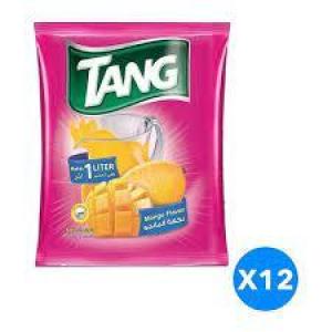 بودرة مشروب تانج بالمانجو، 25 جم - 12 عبوة _ Tang Mango Drink Powder, 25 gm - Pack of 12