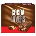 كوكو لافرز بسكويت كريسبي بالكاكاو والكراميل - 12 قطعة Cocoa Lovers Crispy Biscuits with Cocoa and Caramel - 12 Pieces