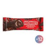 هوهوز كيك شوكولاتة جامبو مغطى ومحشو بالكاكاو - 30 جرام - 12 قطعة _ HoHos jumbo chocolate covered cake filled with cocoa - 30 grams - 12 pieces