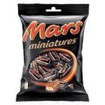 شوكولاتة مينيترز ميني من مارس - 150 جرام Miniatures Mini Mars Chocolate - 150 grams