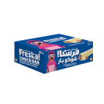 فريسكا ويفر بالشوكولاتة البيضاء - 20 جرام - 24 باكيت _ Fresca white chocolate wafer - 20 grams - 24 packets