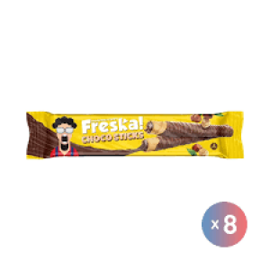 فريسكا شوكو ستيكس ويفر - 4 ويفر - 8 باكيت _ Fresca Choco Sticks Wafer - 4 Wafers - 8 Packets