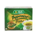 Isis Mint Tea Bags (20Bags) fresh mint in cup - ايزيس نعناع